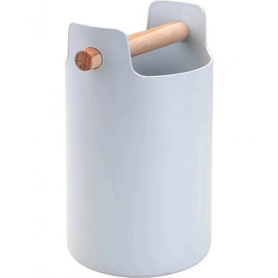 Porta Utensílios De Cozinha Multiuso Com Alça Branco Eco Design